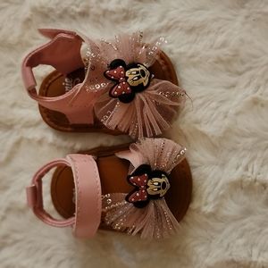 3-6 month Minnie Mouse Sandals